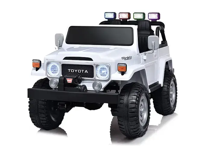 2 seater premium edition toyota 24v 4x4 truck for kids rc