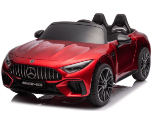 luxurious red mercedes benz sl63 kids ride on car with 24v 4wd premium eva wheels and remote control