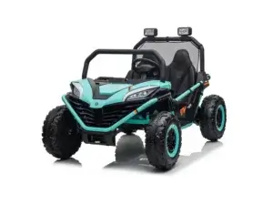 embark on thrilling journeys luxurious blue two seater 12v 4wd dune buggy for kids with remote control your ultimate adventure ride